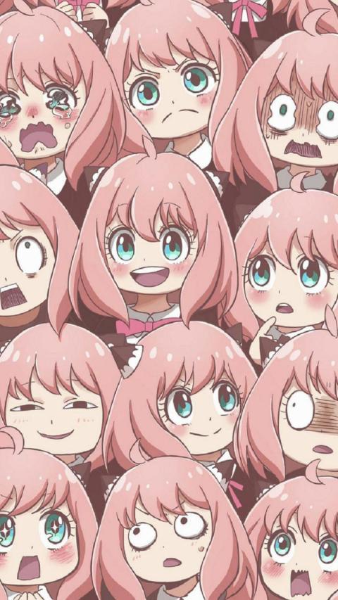 Anya Expressions Mobile Wallpaper