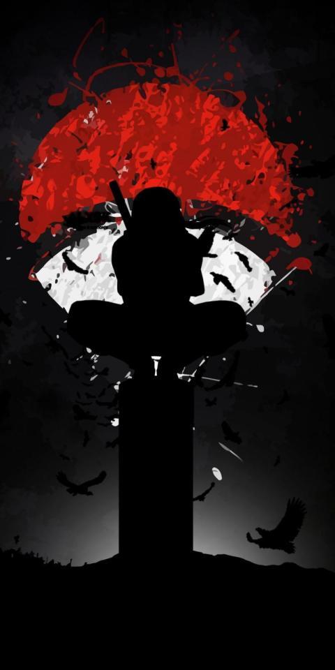 Itachi: Shadow of the Uchiha Iphone Wallpaper