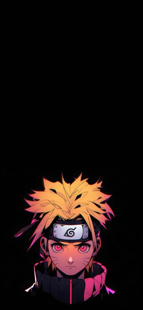 Naruto vintage style dark wallpaper