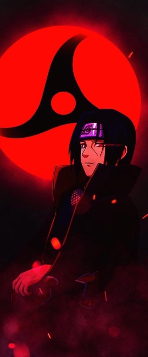 Akatsuki Itachi Ipad 4k Wallpaper