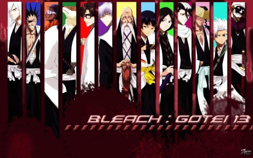 Bleach Gotei 13 Compilation Wallpaper HD 4K