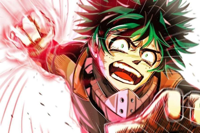 Deku Battle Scene Wallpaper HD