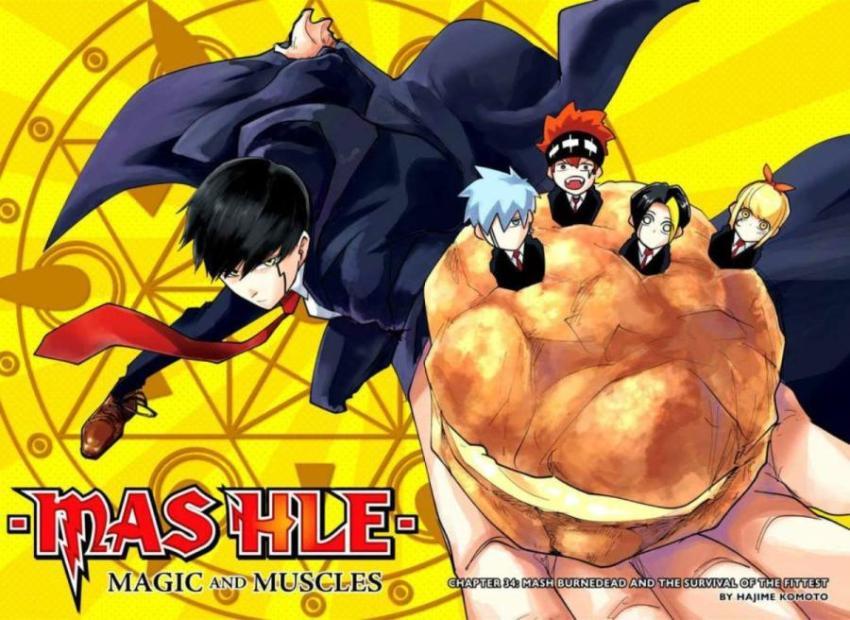Mashle and Friends on Cream Puff 4K Laptop Wallpaper